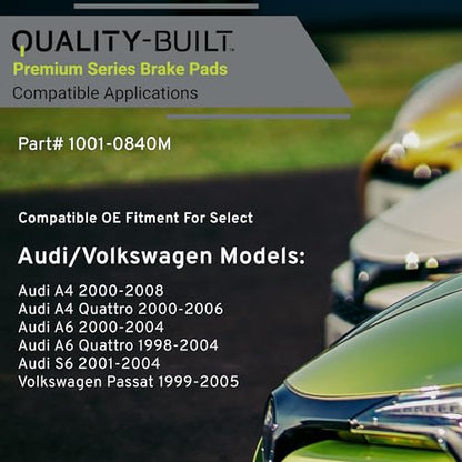 Front Semi Metallic Brake Pads