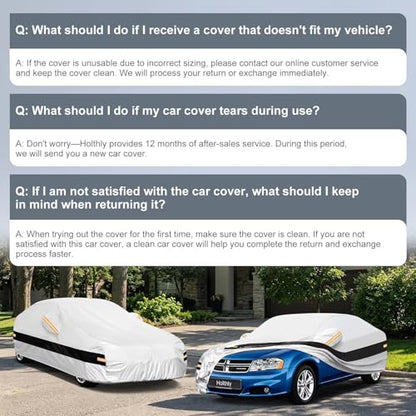 10 Layers Sedan Car Cover Custom Fit for Dodge Avenger