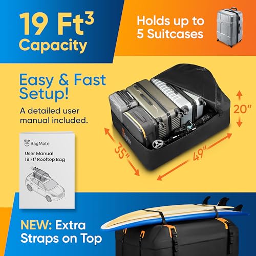 Car Roof Bag Car Rooftop Cargo Carrier Bag