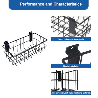 29 PCS Slatwall Accessories Kit for Garage Rooms Shops Storage