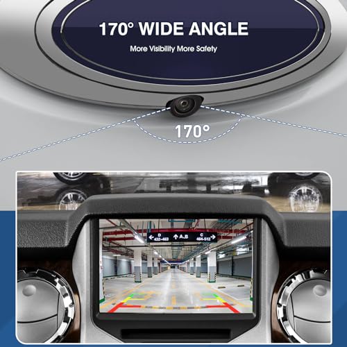 Rear View Backup Camera Fit for Ford F250 F350 2013 2014 EC3Z