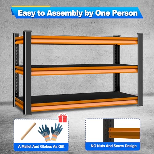 3 Tier Garage Shelving Heavy Duty