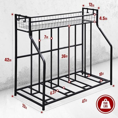 4 Bike Stand Indoor Bike Storage