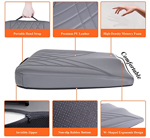 Memory Foam Car Seat Cushion for Driving Comfort and Office Use