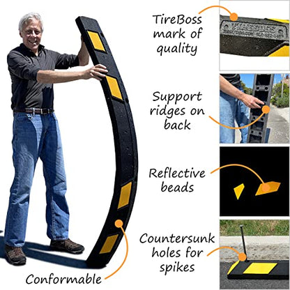 Rubber Parking Curb