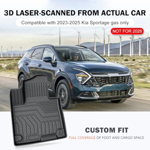 Floor Mats Set for 2023 (6 Count)
