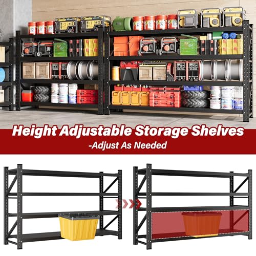 48" Wide Heavy Duty Garage Shelving Units