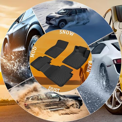 All Weather TPE Floor Mats Custom (3 Count)