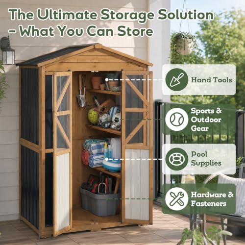 Extra Large Outdoor Storage Cabinet Weatherproof
