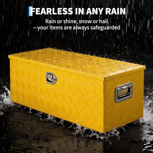 Aluminum Truck Bed Tool Box 36''