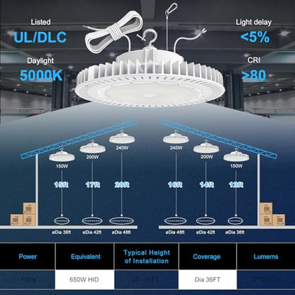 150W LED High Bay Light