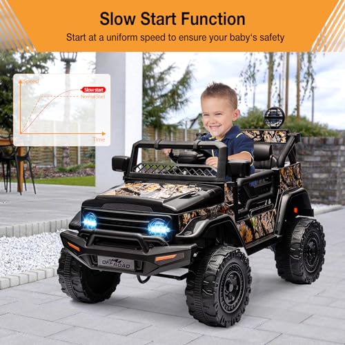 12V Kids Ride On Truck Car with Remote Control