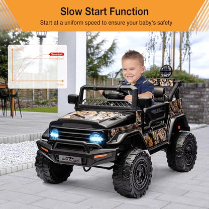 12V Kids Ride On Truck Car with Remote Control