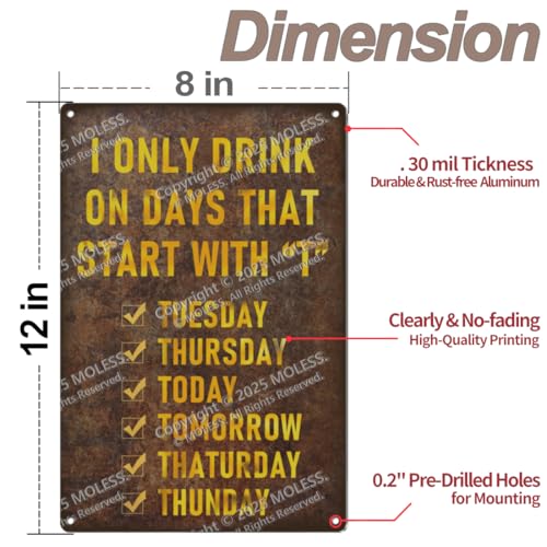 8x12″ Bar Sign