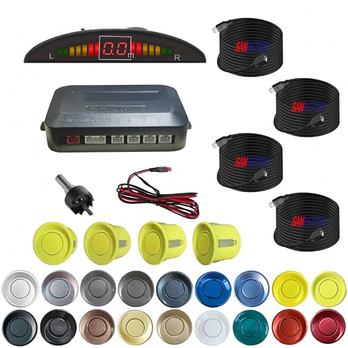 Parking Sensor Kit Backup Sensor Kit Reverse Sensor for Pickup & Extended Vehicles