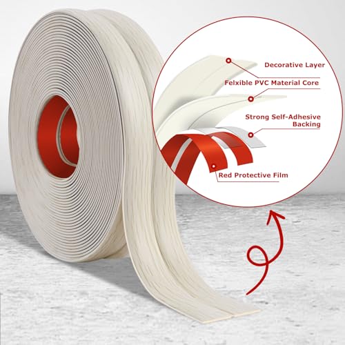 Wall Corner Protector Peel and Stick Corner Trim Molding (10 Foot)