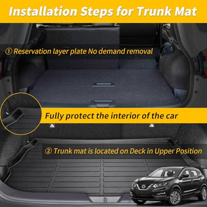 Floor Mats & Cargo Liner for Nissan Rogue Sport 2017