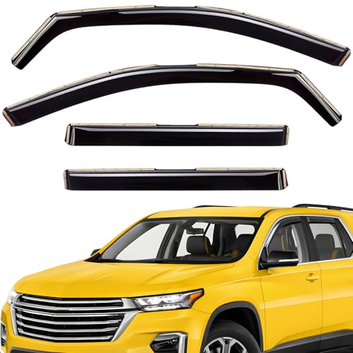 Extra Durable Window Deflectors in (4 Count)