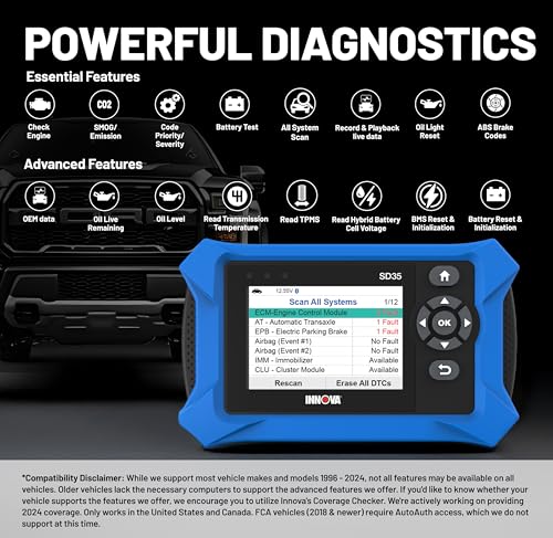 SD35 OBD2 Scanner