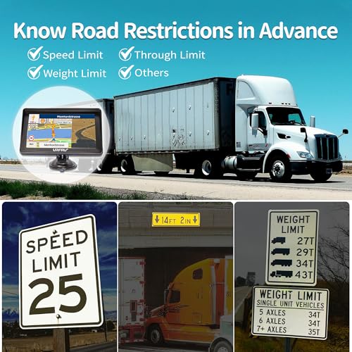 7 inch GPS Navigator for Car Truck RV with Hood