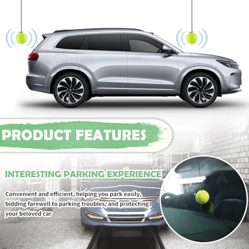 2PCS Tennis Garage Parking Aid with Lanyard