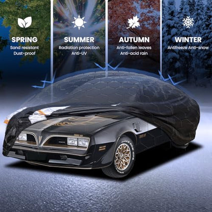 Multi Layer Car Cover Custom Fit for Pontiac Firebird