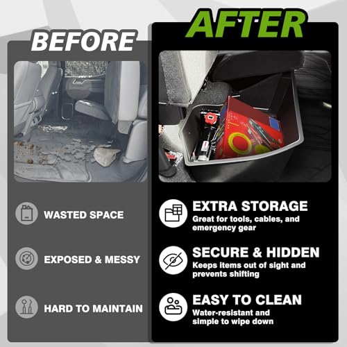 Under Seat Storage Box Fit for 2019