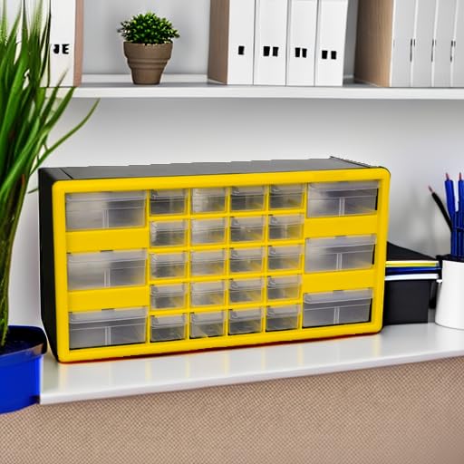 26 Drawer Plastic Storage Cabinet