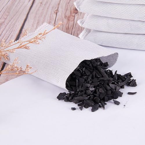 10 Pack Activated Charcoal Odor Absorbe Trash Can Deodorizer (17.5 Ounce)