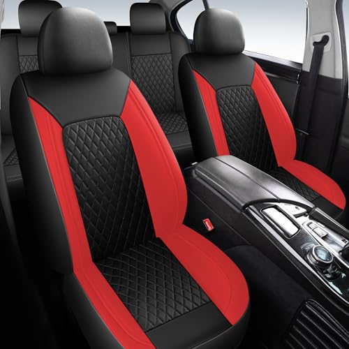 Faux Leather Full Set Car Seat Covers