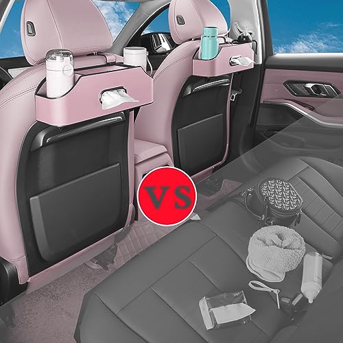 Car Back Seat Organizer with 2 Cup Holders (22.9281 Ounce)