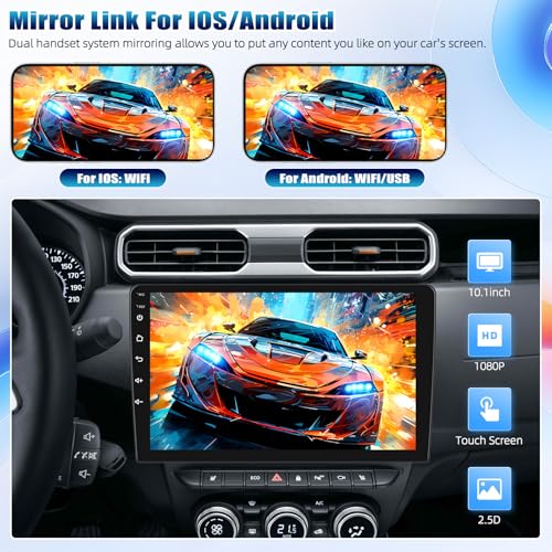 Double Din Car Stereo Radio Receiver (3.2 Ounce)