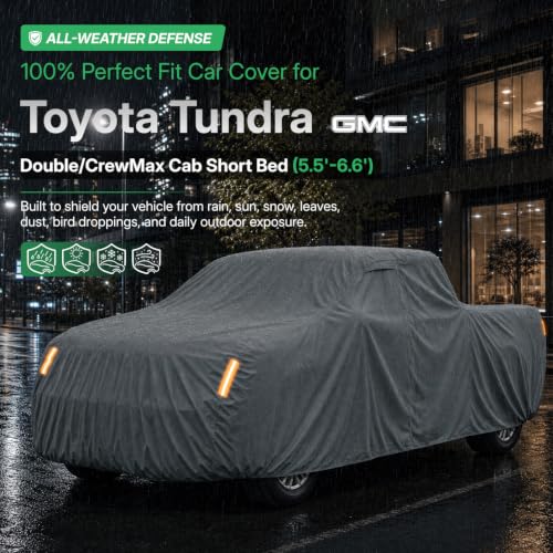 Waterproof Heavy Duty Truck Cover Custom Fit Toyota Tundra 1999
