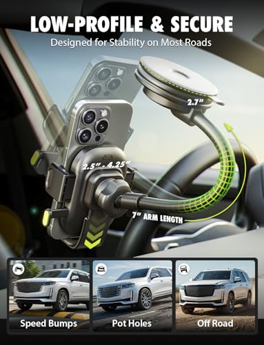 OneClick Car Phone Holder Mount for Dash Vent