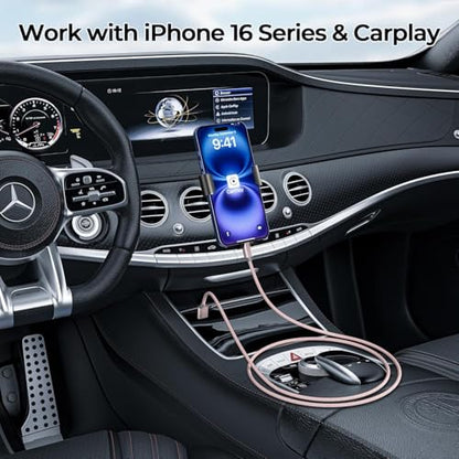 for iPhone 17 16 Pro Max Charger Cord (3 Count)