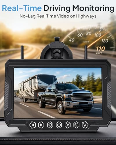 RV Backup Camera Wireless Compatible with Furrion