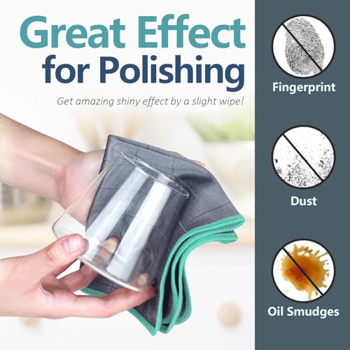 Glass Polishing Streak Free Miracle Cleaning Cloth