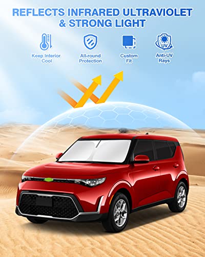 Window Shades for Kia Soul 2020 (6 Count)