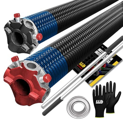 Garage Door Torsion Springs 283x2x37 Includes 1” Steel Bearing