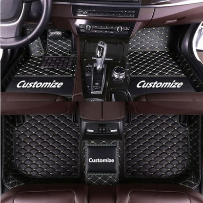 Custom Automotive Floor Mats Anbuwei Car Floor Mats Leather Anti
