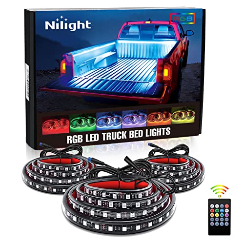 3PCS 60 Inch RGB Truck Bed Light Strip 270 LED Neon Accent LED