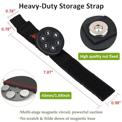Strong Magnetic Storage Straps (2 Count)