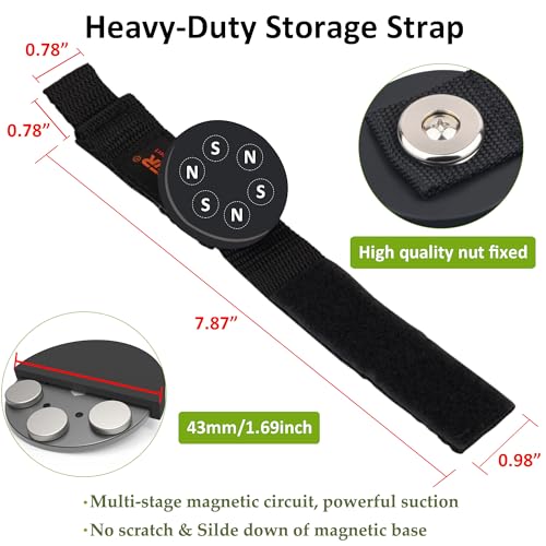 Strong Magnetic Storage Hooks (4 Count)