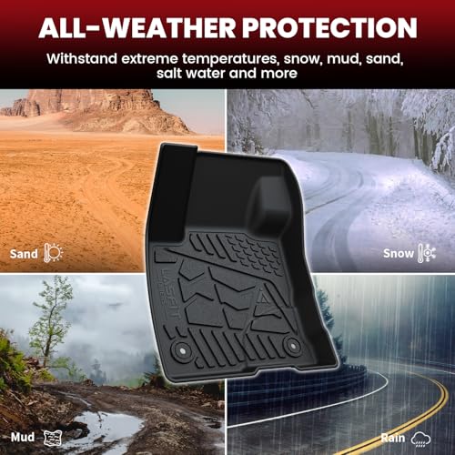 Floor Mats & Cargo Mat for Ford Bronco Sport 2021 (3 Count)