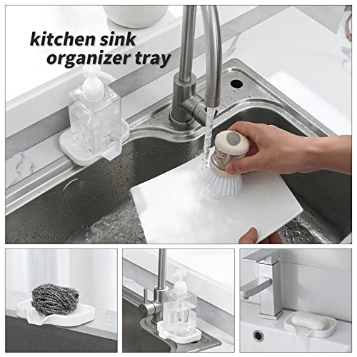 Silicone Soap Dish with Drain Spout