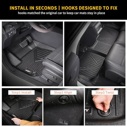 Floor Mats & Cargo Liner for Kia Seltos 2020 2021 2022 2023