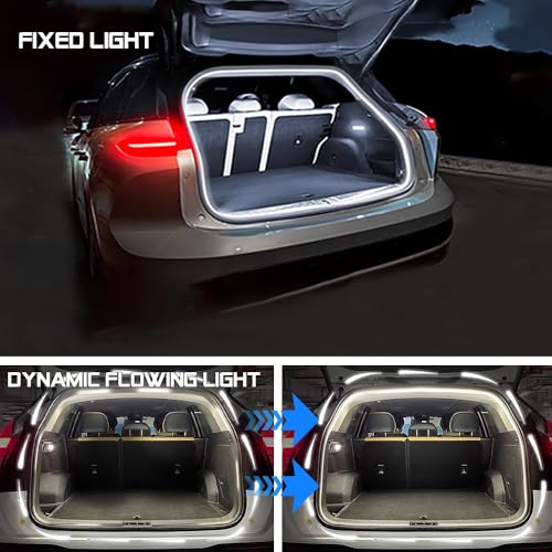 Upgrade Dynamic Flowing Car LED Trunk Light Strip
