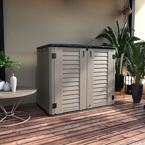 Horizontal Resin Storage Shed