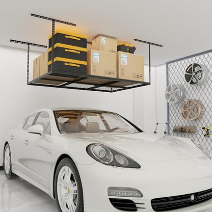 4x6ft Overhead Ceiling Garage Storage Rack