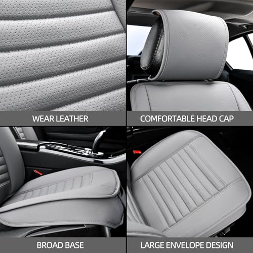 Universal Leather Car Seat Covers Full Set
